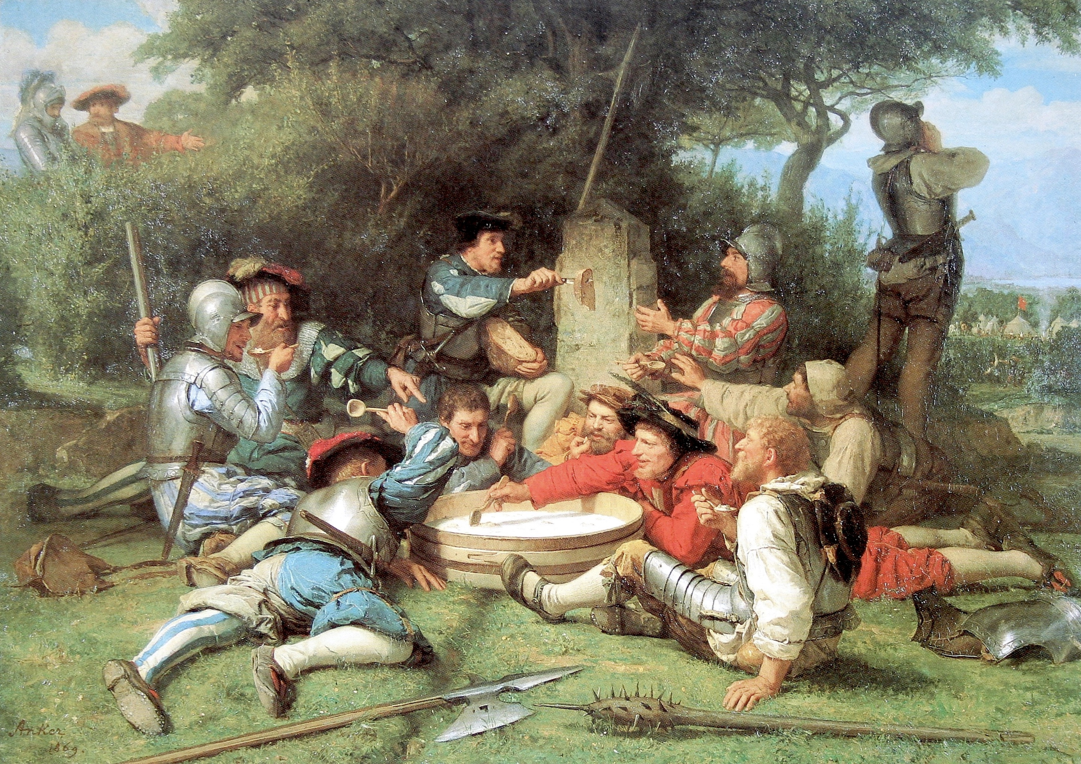 Kappeler Milchsuppe v. Albert Anker